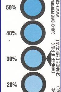 HUMIDITY INDICATOR CARD, 10 - 60 %