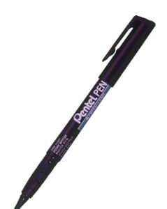 MARKER, permanent, black, fine point
