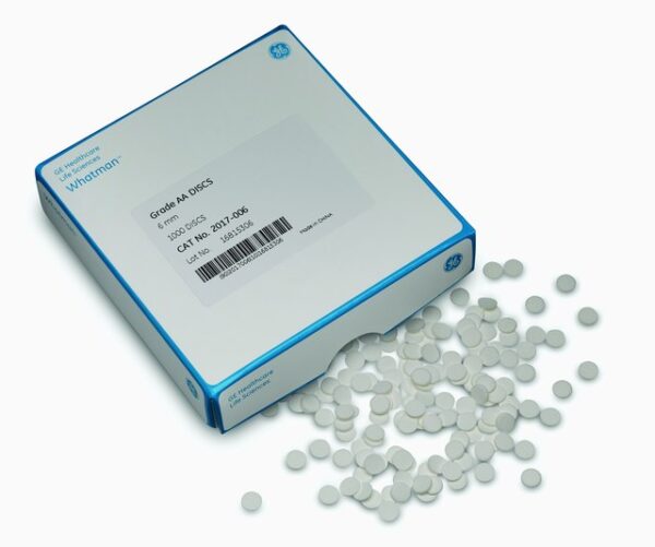 FILTER PAPER, DISK, not impregnated, ? 6 mm