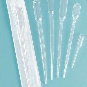PIPETTE, TRANSFER, graduated, plastic, non sterile, s.u.
