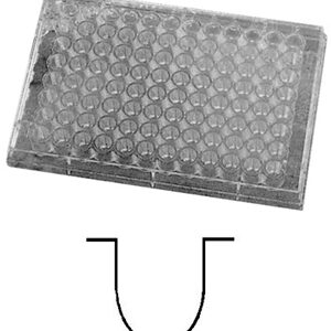PLATE, MICROTITRATION, 96 wells, U-shaped bottom