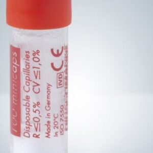 TUBE, CAPILLARY, heparinized, 20 ?l, 30-32 mm