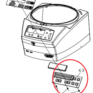 (cent. Hettich EBA200) CONTROL PANEL E Plus E4133