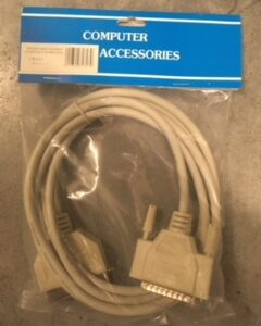 (HA dry chem QBC Autoread) PARALLEL CABLE