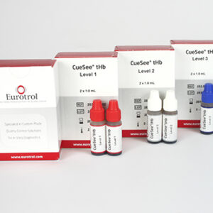 (HemoCue Hb 301) CONTROL SOLUTION, kit 3 x 2 bottles