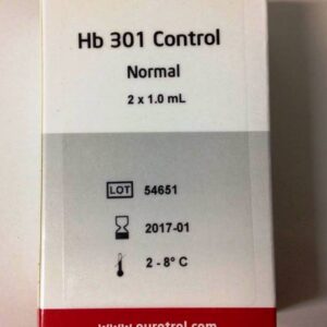 (HemoCue Hb 301) CONTROL SOLUTION, normal, 2 x 1 ml vials