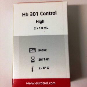 (HemoCue Hb 301) CONTROL SOLUTION, high, 1ml vial