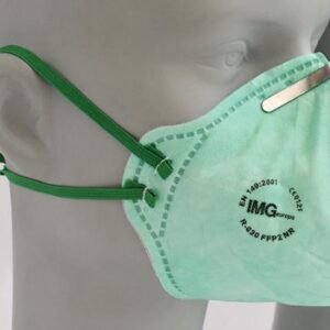 RESPIRATOR FFP2/N95 + IIR, unvalved, vert.fold, M