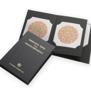 ISHIHARA TEST, colour-discrimination, 38 plates