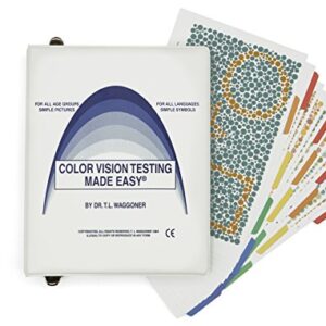 COLOUR-DISCRIMINATION EYE CHART, pediatric, 14 plates