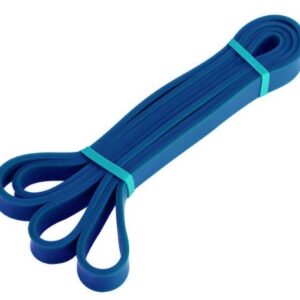 ELASTIC EXERCICE BAND, medium resistance blue, 5.5 m
