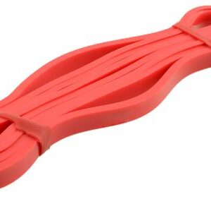 ELASTIC EXERCICE BAND, strong resistance red, 5.5 m