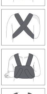 SHOULDER IMMOBILIZER, size M