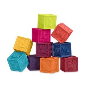 BUILDING BLOCKS, basic, cubes, plastic, set