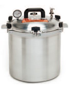 AUTOCLAVE 24 l (All American), w/o burner, int. ? 31.5 cm