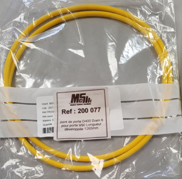 (autoclave TBM 90l) GASKET cover Boyer, ?6mm