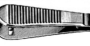FORCEPS, PAUFIQUE, with teeth, H-3362 / M-3225