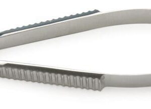 NEEDLE HOLDER CASTROVIEJO, curved, w/o lock, H-4425/M4134D