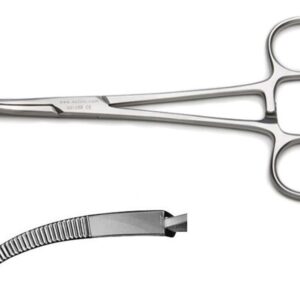 FORCEPS, HAEMOST., KELLY, 14 cm, curved 15-71-14