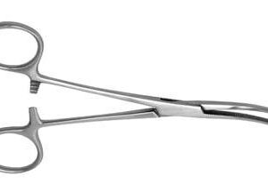 FORCEPS, HAEMOST. KOCHER, 14 cm, 1x2 teeth curved, 16-13-14