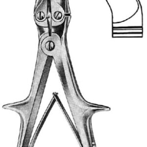 FORCEPS, BONE CUTTING, LISTON-STILLE, dbl act. 27cm 33-71-27