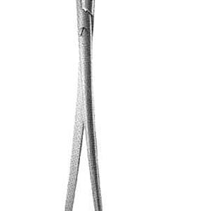 FORCEPS, POZZI, tenaculum, 25 cm, straight 52-44-50