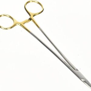NEEDLE HOLDER, BABY-CRILE-WOOD, 20 cm, delicate, HM 10-20-70