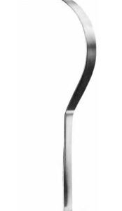 RETRACTOR, DEAVER, flexible, 35 cm, 25 mm edge 23-75-06