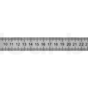 RULER, stainless steel, 30 cm 44-37-30