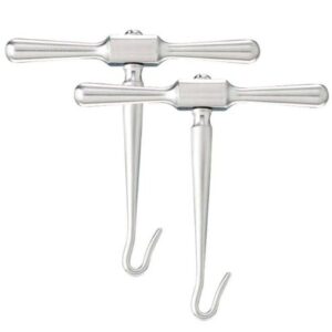 (saw, Gigli) HANDLE, pair, solid 57-64-02
