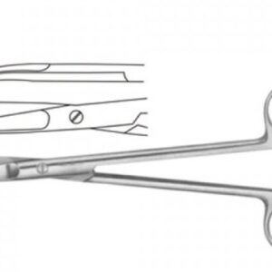 SCISSORS, DISSECTING, JOSEPH, curved, sharp 15 cm 04-51-15