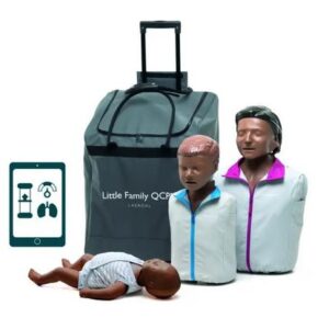 LITTLE FAMILY PACK, age spec.QCPR, brown (Laerdal 136-03050)