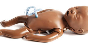 MANNEQUIN, NEWBORN, resuscitation, dark, basic (NeoNatalie)