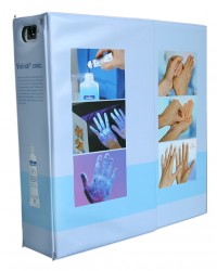 HAND HYGIENE CONTROL BOX, fluorescent, UV light