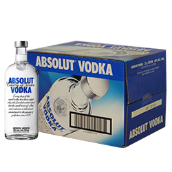 Buy Absolut Vodka 1Ltr x 6 Online