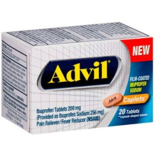 Advil 200 mg 20 Caplets