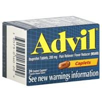 Advil 200 mg 24 Caplets