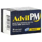 Advil PM 20 Caplets