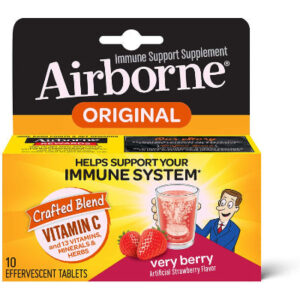 Airborne Immune Support Very Berry Flavour 10 Effervescents