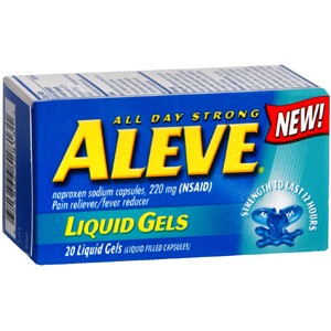 Aleve 220 mg 20 Liquid Gels
