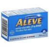 Aleve 220 mg 24 Tablets