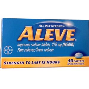 Aleve 220 mg 50 Caplets