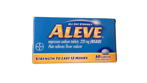 Aleve 220 mg 50 Caplets