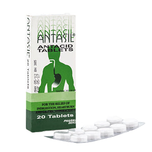 Antasil Antacid 20 Tablets