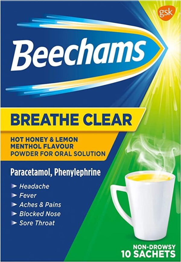 BEECHAMS BREATHE CLEAR*10SACHETS