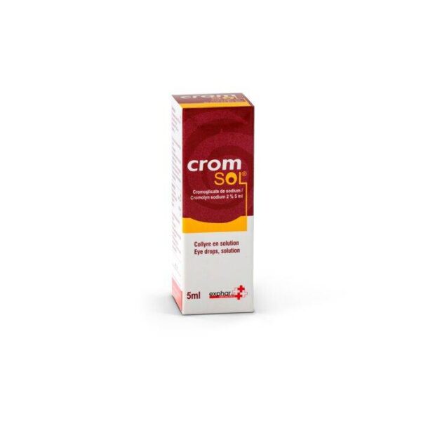 CROMSOL(CROMOLYN SOD 2%)  EYE DROP 5ML