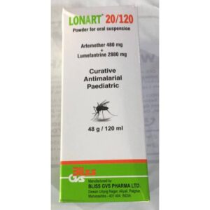 LONART 480/2880MG SUSP 120ML