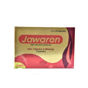 Jawaron Iron, Vitamins & Minerals 120 Soft Gelatin Capsules