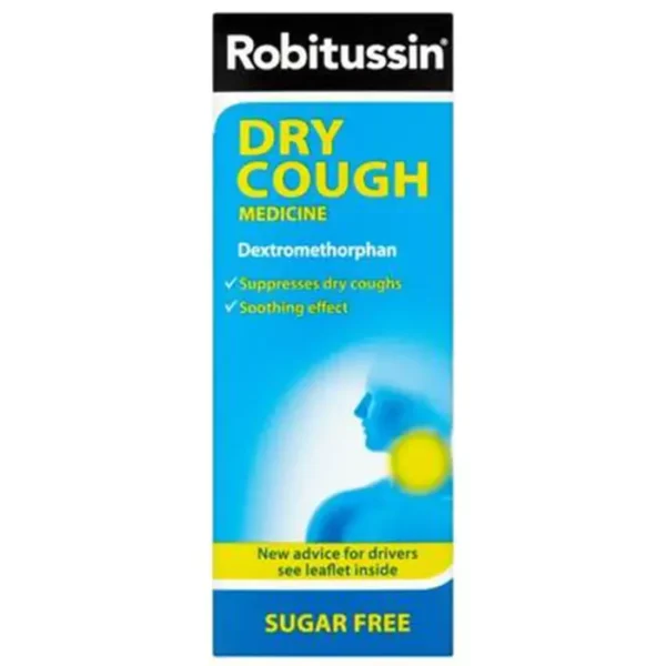 ROBITUSSIN DRY COUGH MED 100ML SYRUP