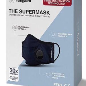 Livinguard N95 Re-Useable Super Mask (30x Washable)